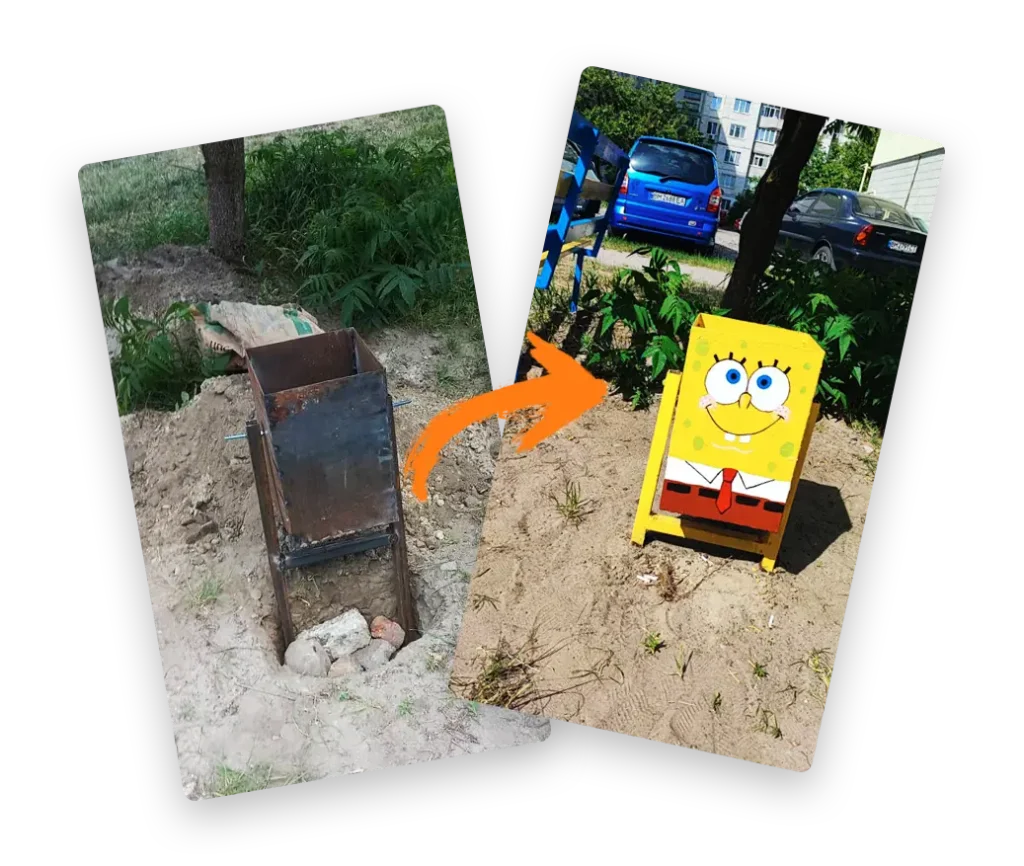 Ремонт дитячих майданчиків